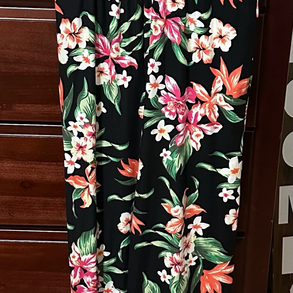 Floral Maxi jumpsuit